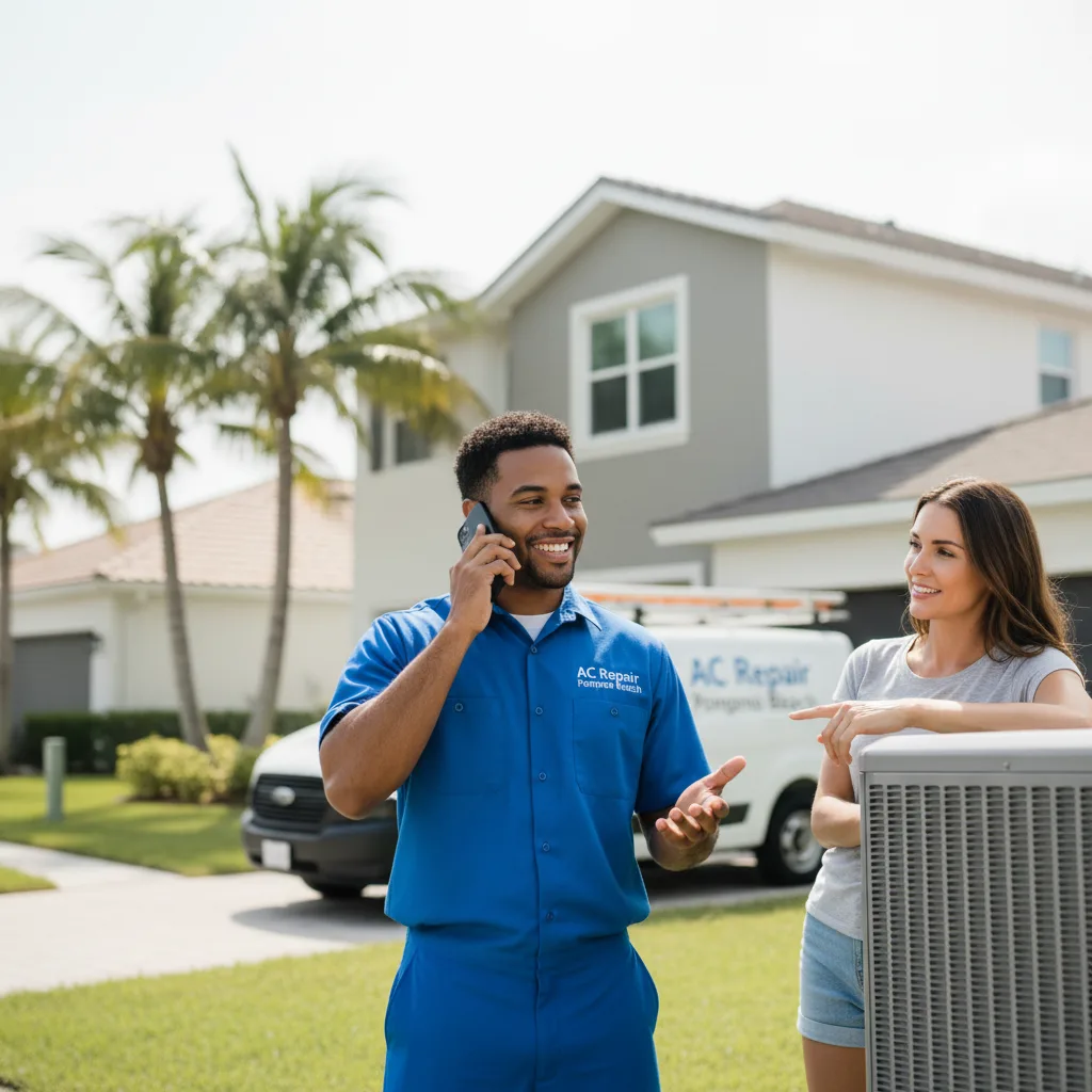 AC Repair Pompano Beach customer support in Marco Island